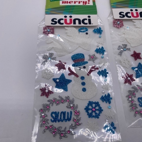 Scunci U Got This Christmas Stickers 3 Packs of 1 Sheet 53589-P - Picture 3 of 5